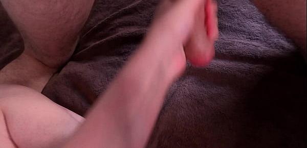  jerk off to a friend during a massage, all filled with sperm, real homemade